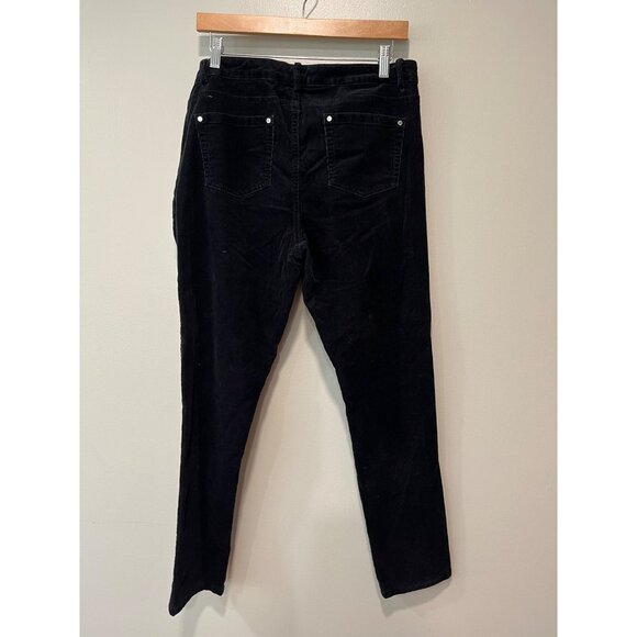Michael Kors‎ Corduroy Pants Size 10 Black - Picture 3 of 9